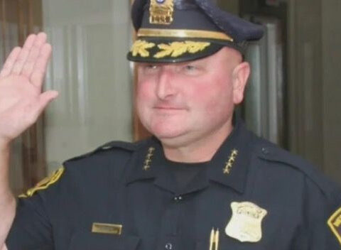 Massachusetts police chief was "hammered drunk," sleeping in unmarked cruiser outside liquor store, police say