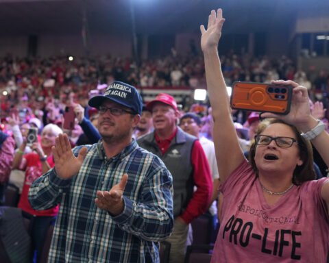 The Latest: Trump goes to Texas as his Iran war damages GOP hopes for Congress