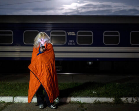 Harassed by Russian drones, Ukraine's trains keep on rolling