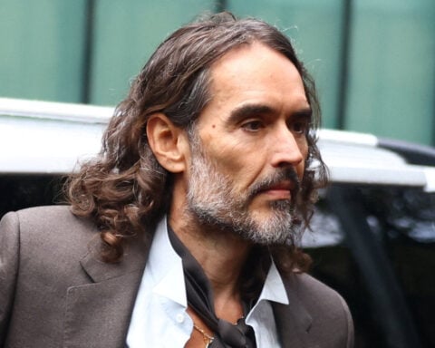 Russell Brand gives evidence in UK sex crimes trial