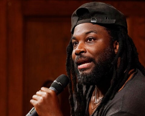 Jason Reynolds turns to adult fiction with 'Father, Father,' a road novel about 2 brothers