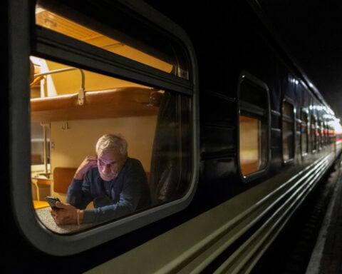 Harassed by Russian drones, Ukraine's trains keep on rolling