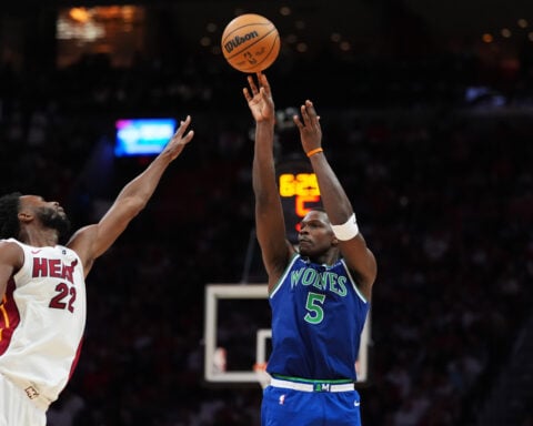 Timberwolves say Anthony Edwards will be 'good as new' with no long-term concern after knee surgery