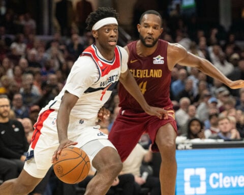 No. 1 pick AJ Dybantsa scores 19 in NBA debut as Wizards fall to Cavaliers 121-111
