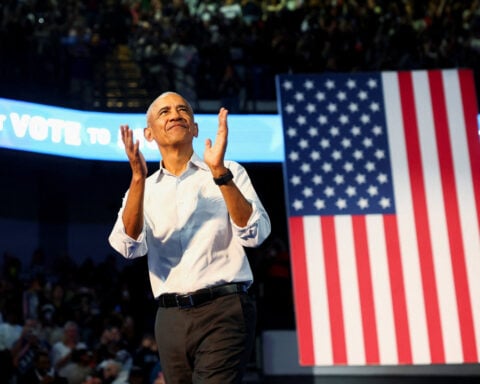 Trump and Obama trade barbs in closing week of US midterm election