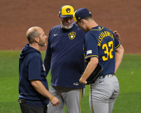 The Miz caps a likely Cy Young season with poise in Brewers' World Series clincher