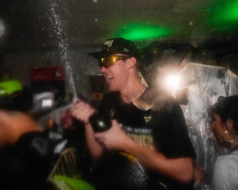 The Miz caps a likely Cy Young season with poise in Brewers' World Series clincher