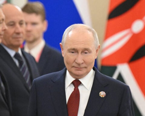 Putin says Moscow seeks better European ties, conflict will produce no winners