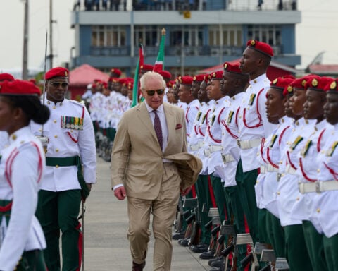 King Charles III arrives in Guyana as part of official 9-day Caribbean trip