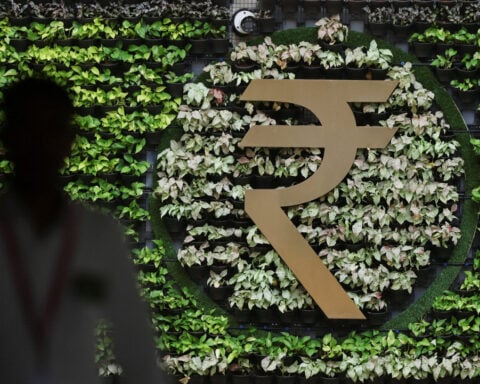 India's April-September fiscal deficit at 42.1% of 2026/27 target