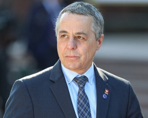 Swiss foreign minister discusses security issues with North Korea