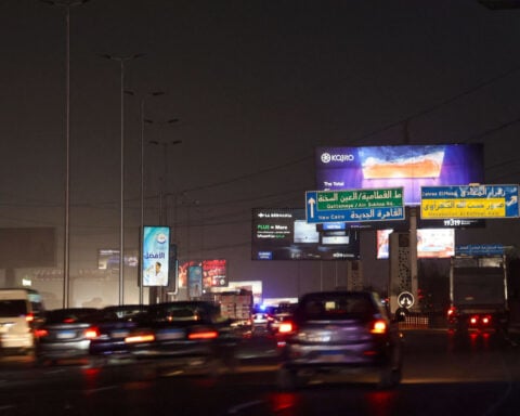 Egyptian highway billboard hacked to show porn