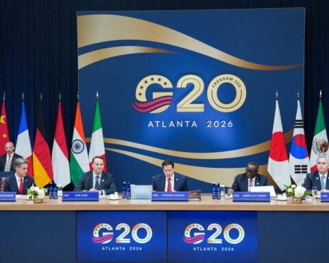G20 foreign ministers skip photo-op amid objections over Russia