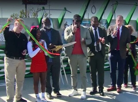 Alabama high school opens new fitness court for students and community