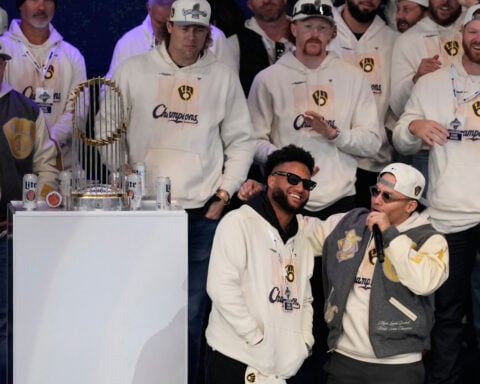 Brewers fans flood Milwaukee streets for a long-awaited World Series victory celebration