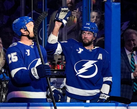 Nikita Kucherov tells Lightning he won't re-sign and asks for a trade, AP source says
