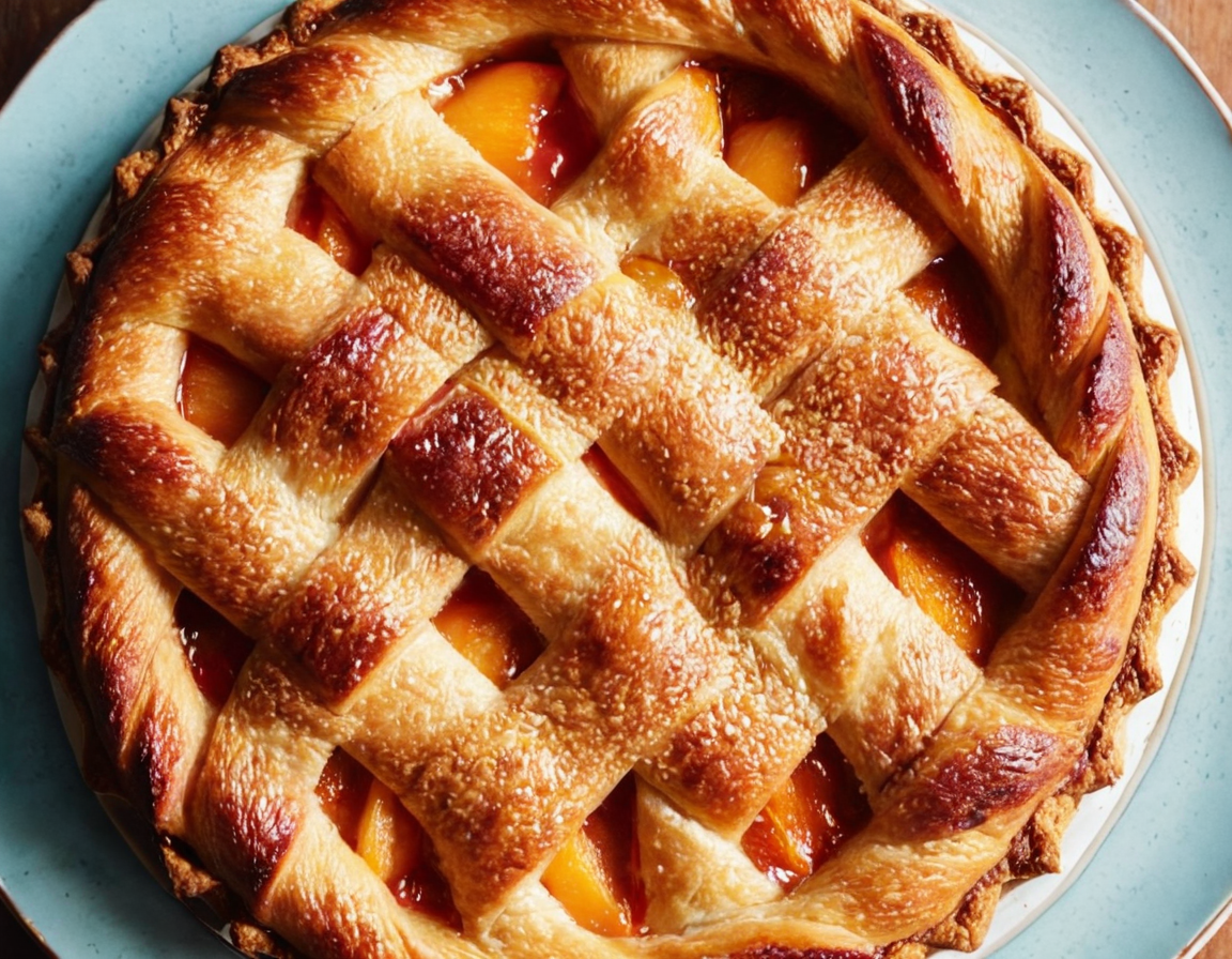 Old-Fashioned Peach Pie