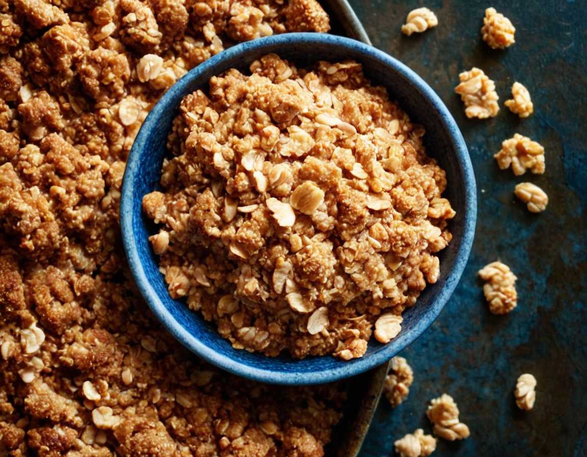 Easy Oat Crumble Topping