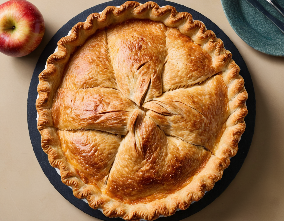 Apple Pie With Cheddar Cheese Crust