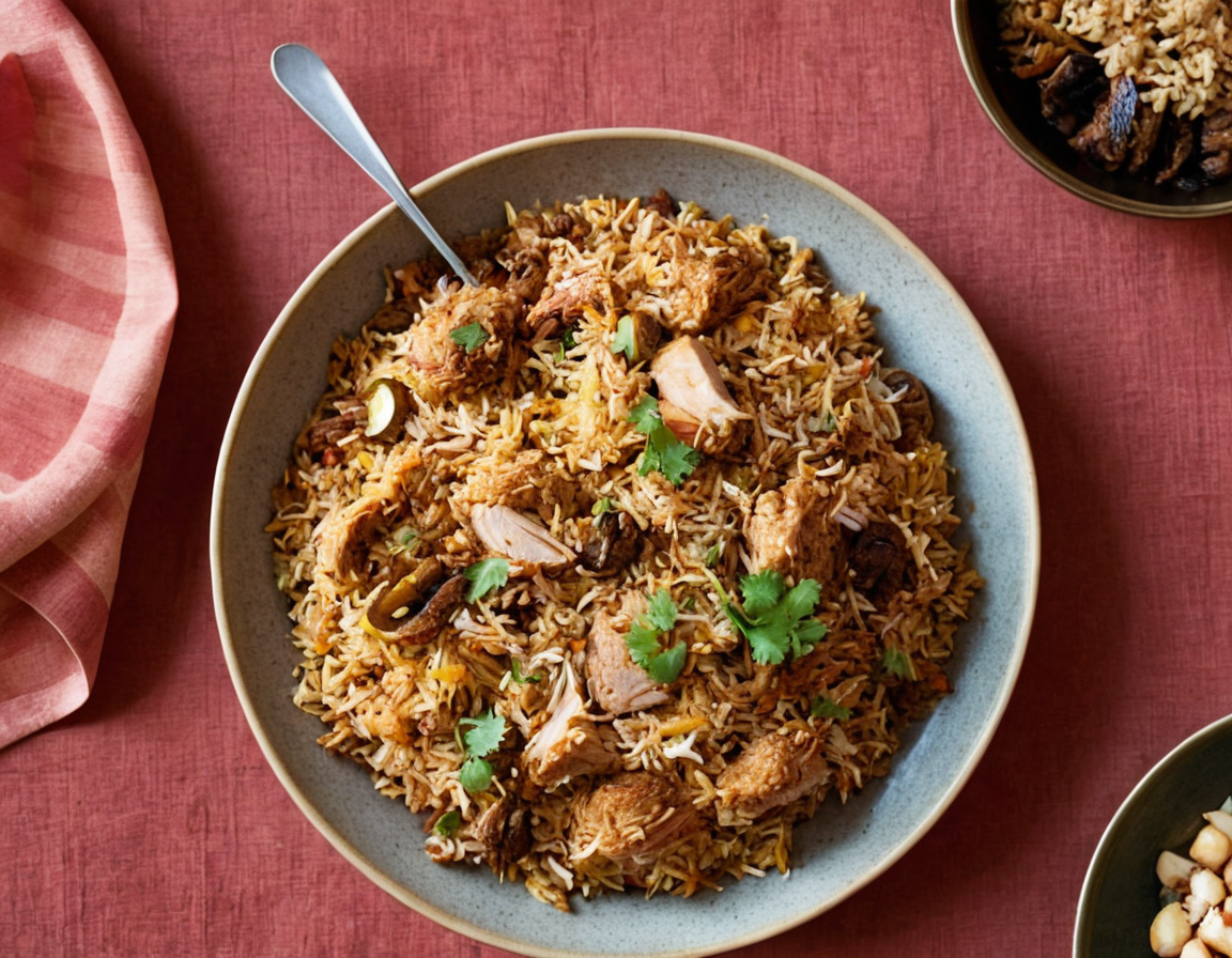 Leftover Turkey Biryani