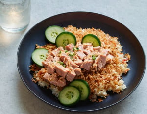 Spicy Tuna Salad With Crispy Rice